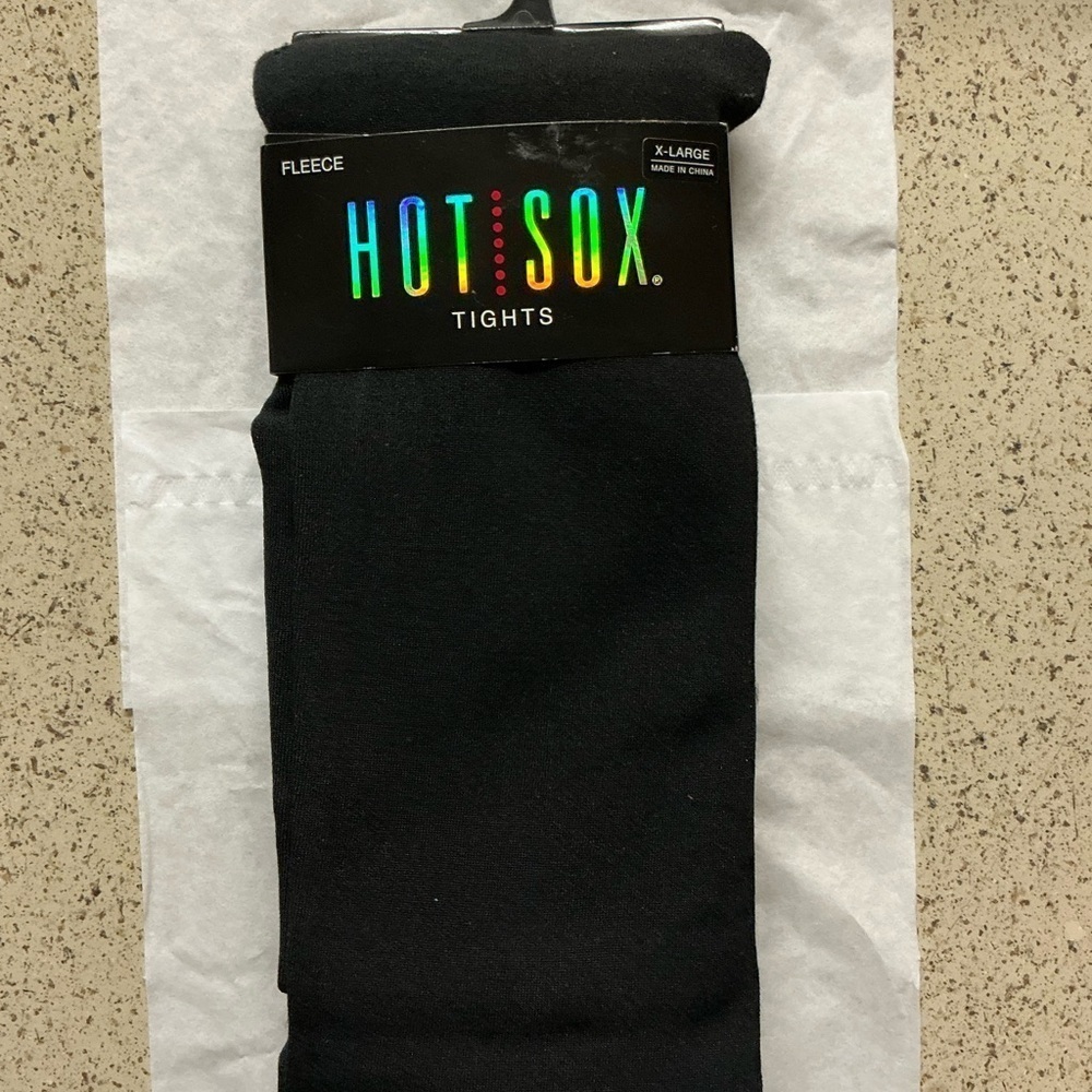 Hot‎ Sox Black Knee-High Socks Intimates & Sleepwear